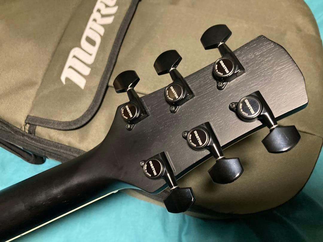 Morris M-021 BLKモーリスアコースティックギター