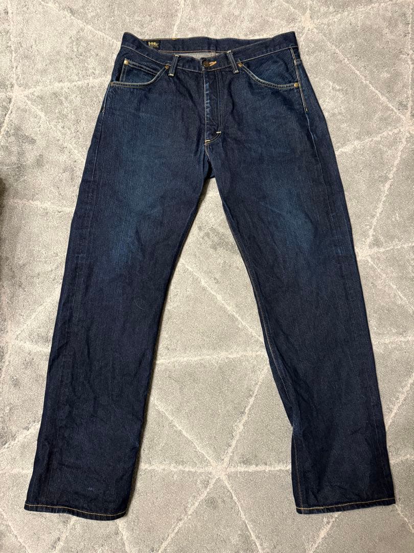 LEE ストレートデニム　インディゴ　XL サイド黒タグ