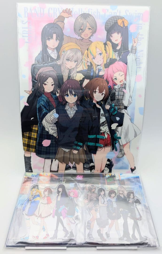 ガールズバンドクライ 夜のクラゲは泳げない アクリルジオラマセット B