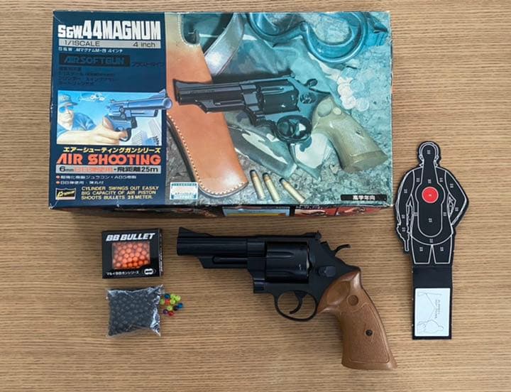 S&W 44マグナム M-29 4インチ　モデルガン　エアーシューティングガン