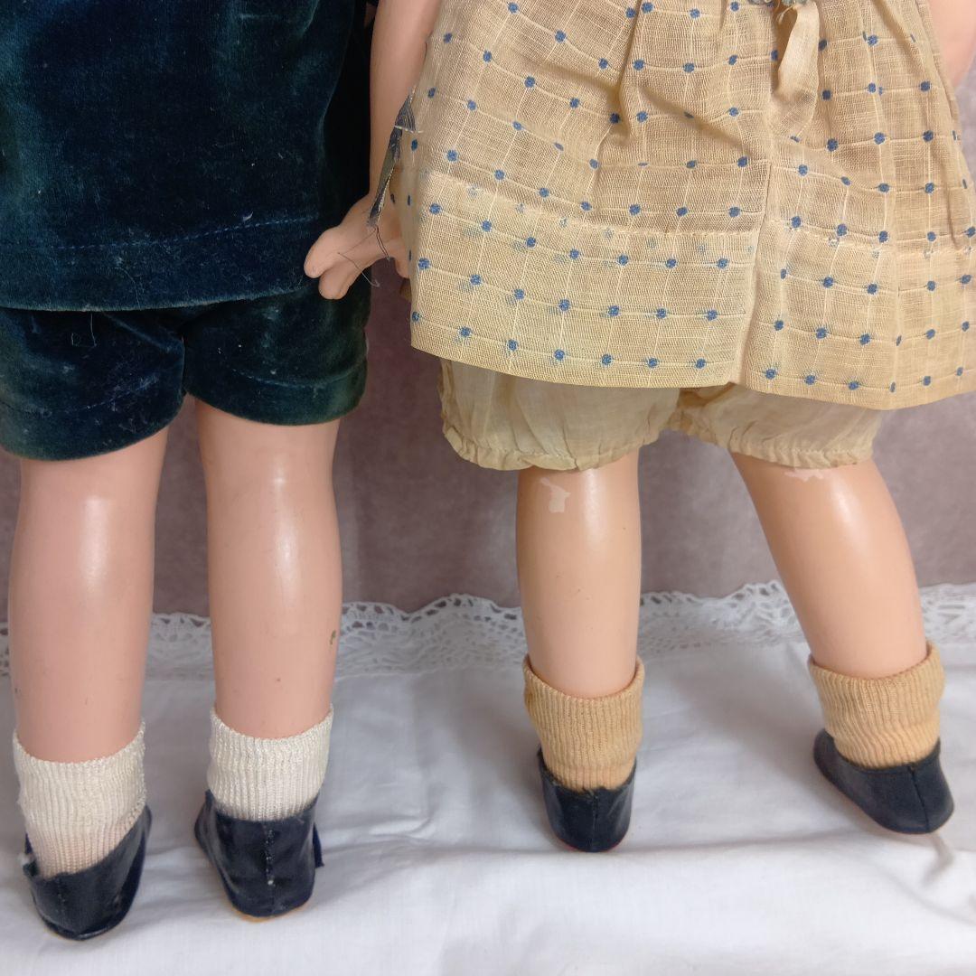 最終♥ふたり仲良しPATSY ANN 2体set アンティークコンポジション