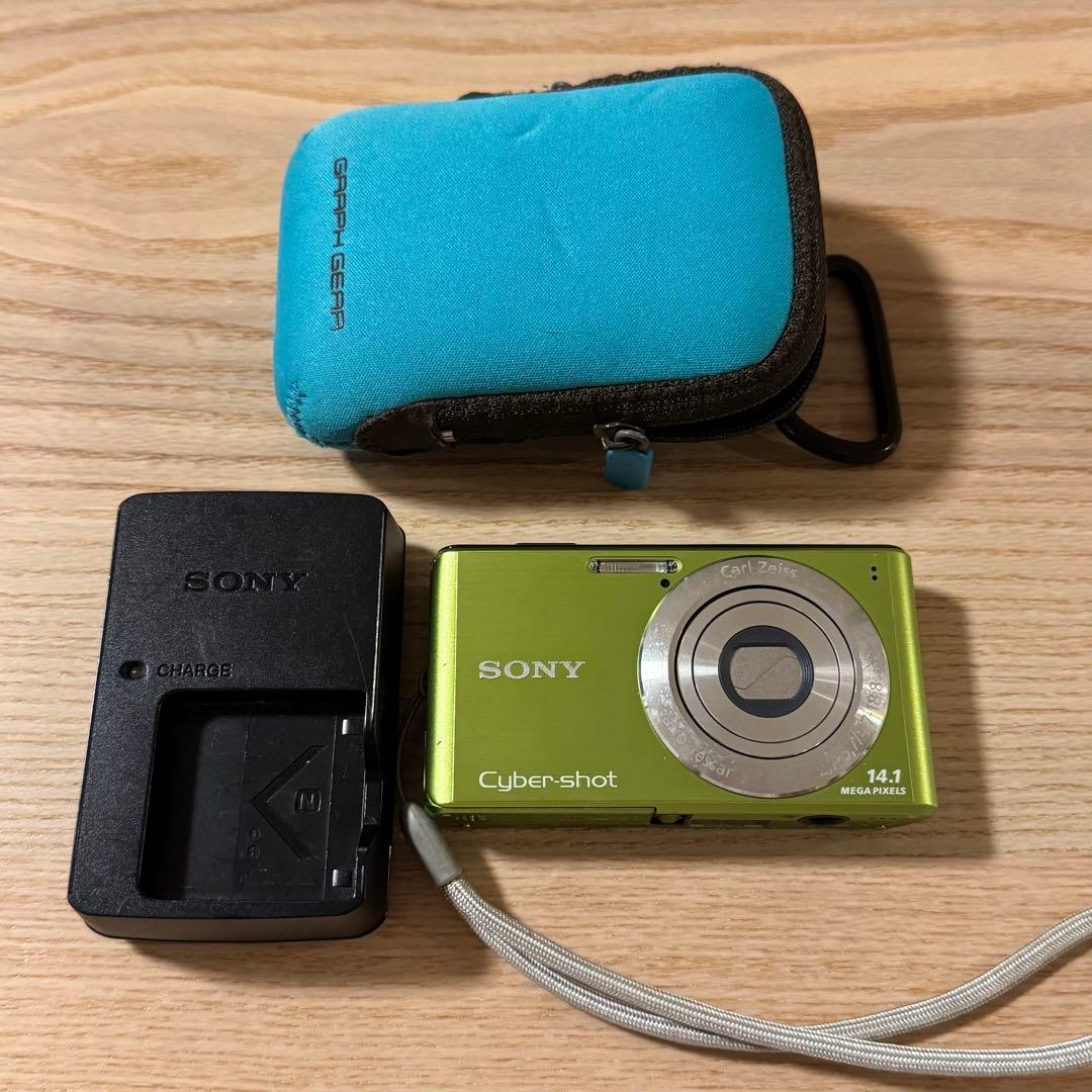 タイムセール✨SONY Cyber-shot コンパクトデジタルカメラ グリーン