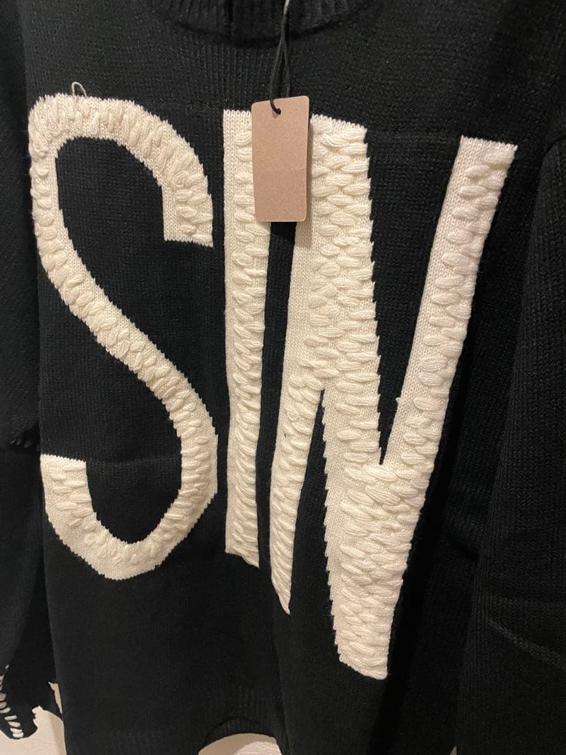 saint mxxxxxx ダメージニット　24SS