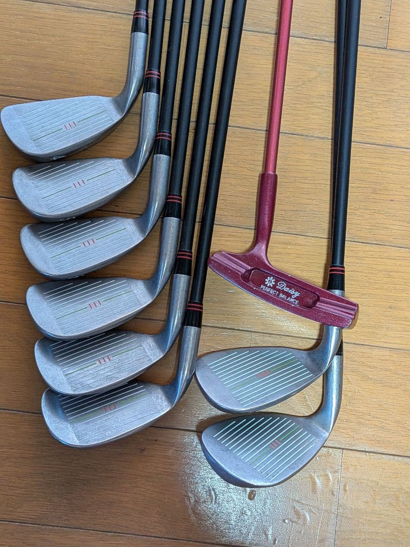 レディースゴルフフルセット&ポーチ中古