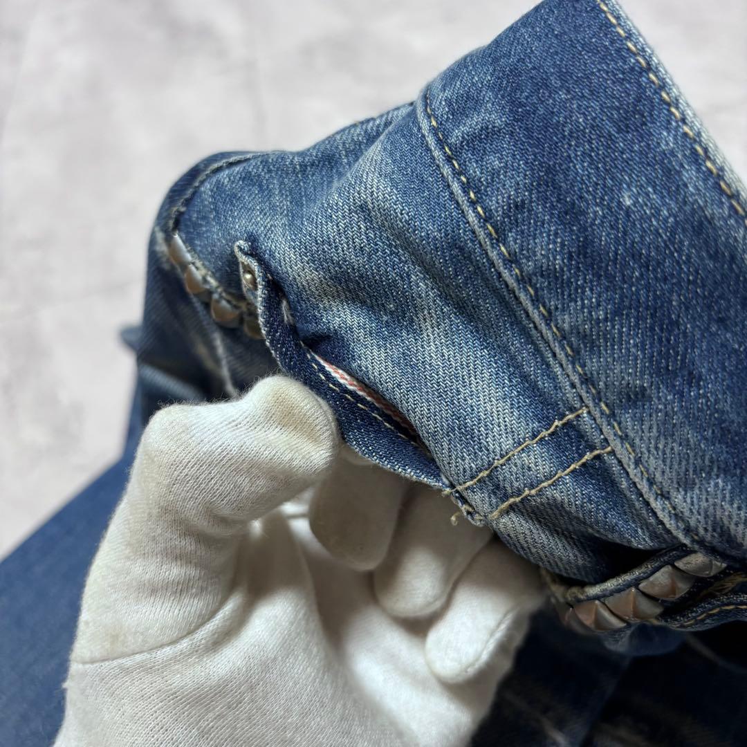 【超希少】ヒステリックグラマー ダメージ加工 スタッズデニムパンツ 30 日本製