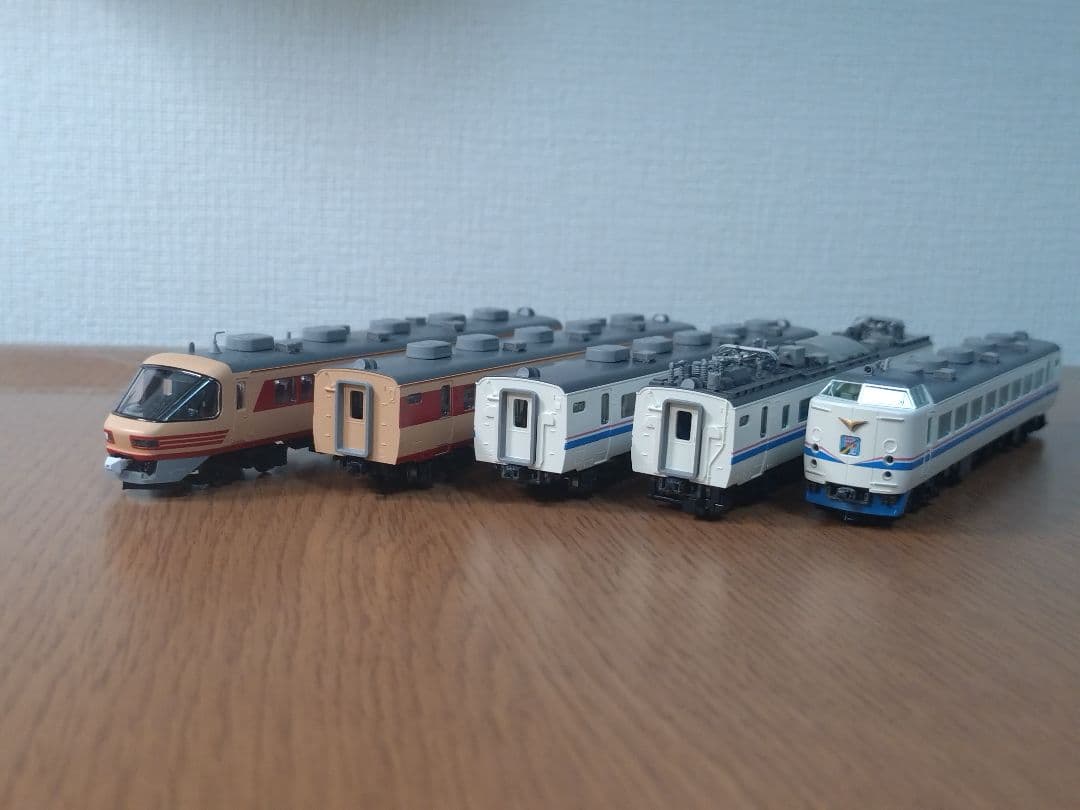 485系「雷鳥」混色編成　基本5両