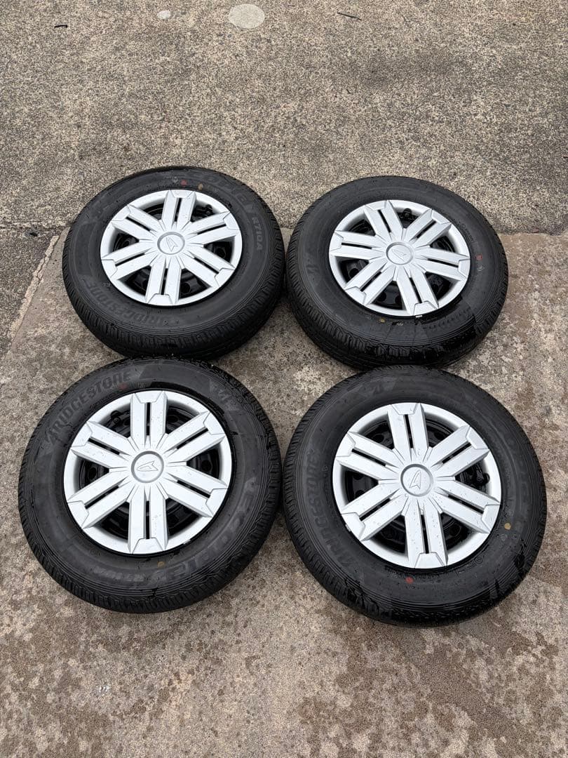 ダイハツアトレー純正ホイール＆タイヤ4本セット 新車外し 美品 12インチ