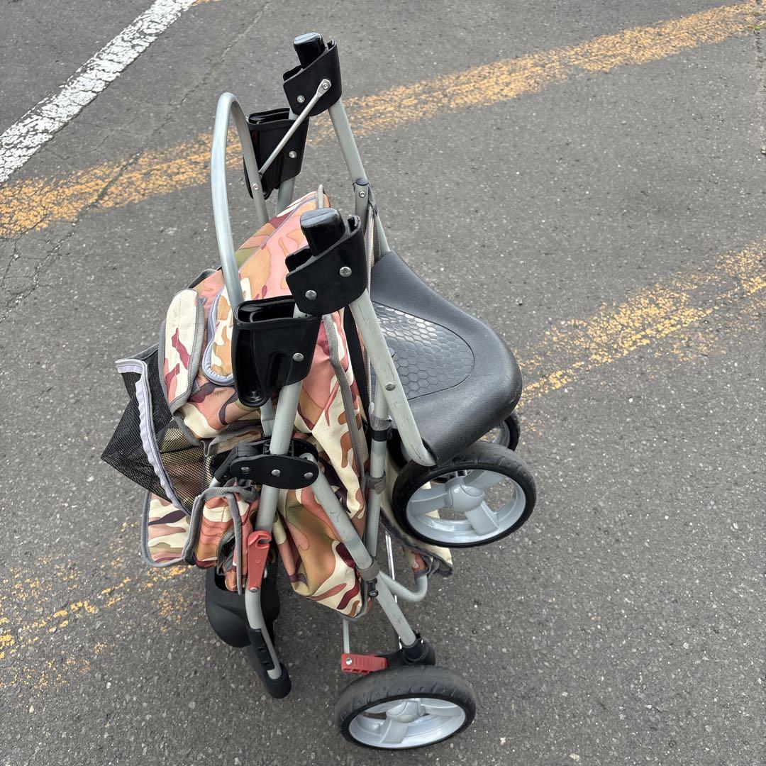 ibiyaya ペットカート イビヤヤ ファーストクラスエアー 3輪カート　迷彩