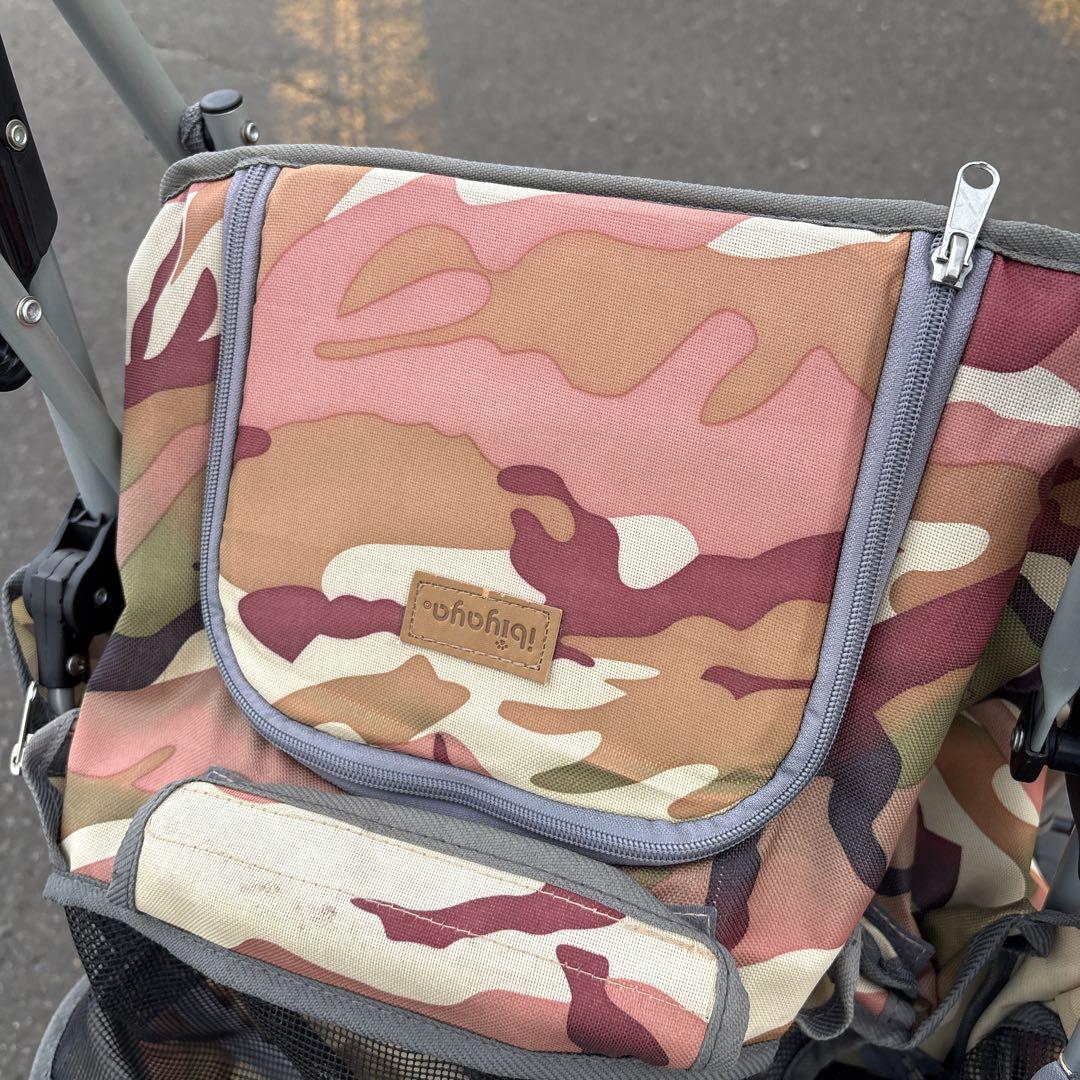 ibiyaya ペットカート イビヤヤ ファーストクラスエアー 3輪カート　迷彩