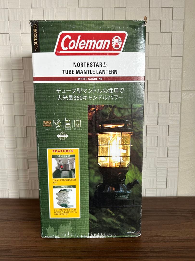 コールマン Coleman ノーススターチューブマントルランタン 未使用品