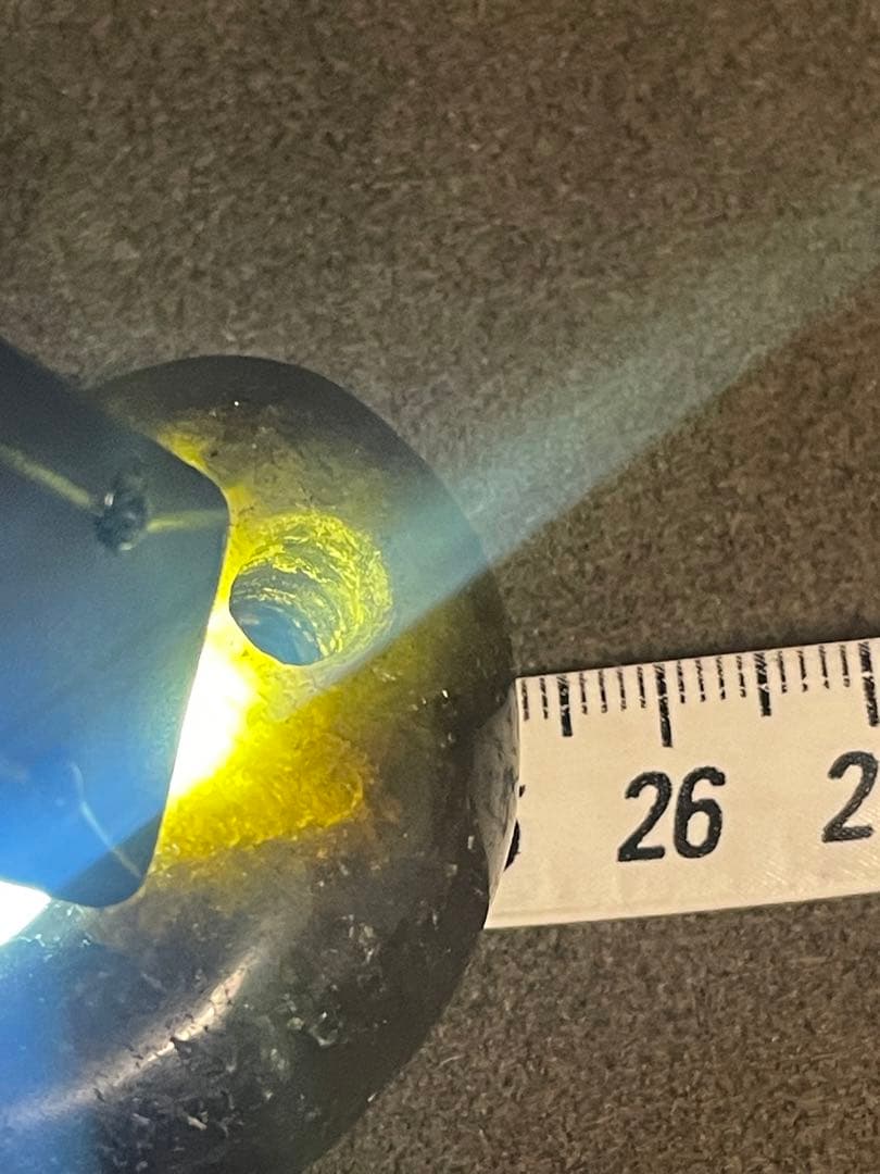 古墳時代　勾玉　出土品　発掘品　大型4.8cm