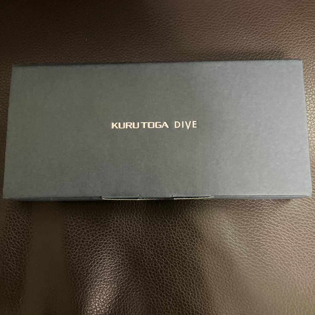 KURU TOGA DIVE パープル シャープペンシル本体　箱付き　値下げ可