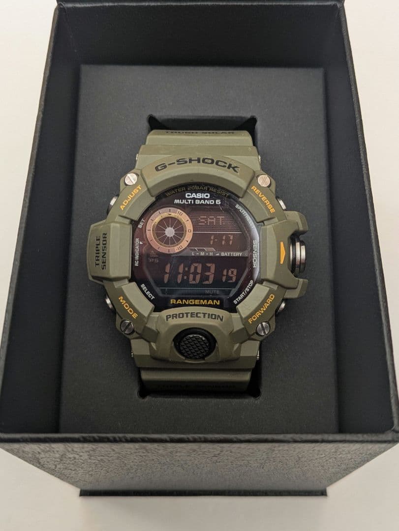 G-SHOCK　レンジマン　 GW-9400J-3JF　電波ソーラー