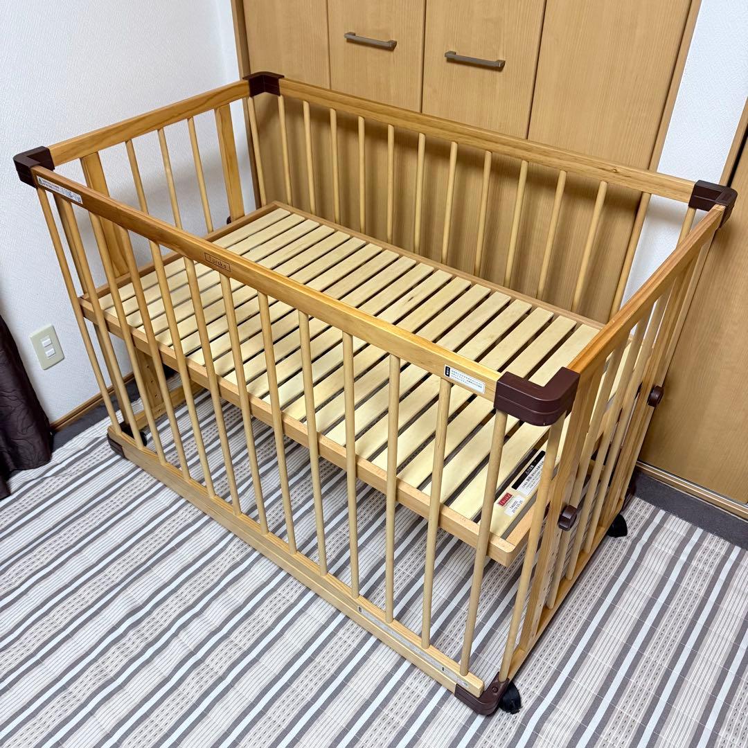 【九州本土限定】ファルスカ ベッドサイドベッド 03 ベビーベッド