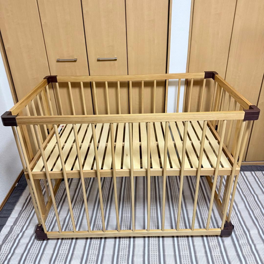 【九州本土限定】ファルスカ ベッドサイドベッド 03 ベビーベッド