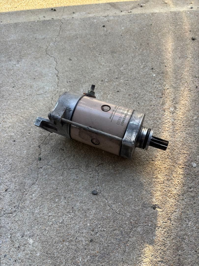 gs400セルモーター　動作確認済み