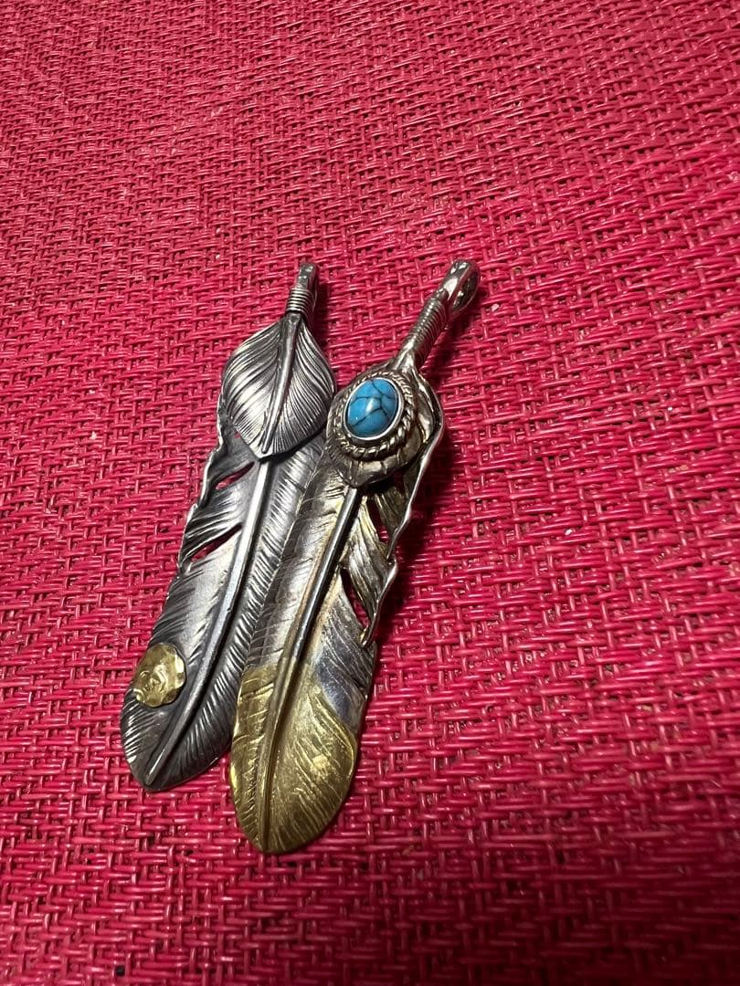 silver925フェザー２個セット