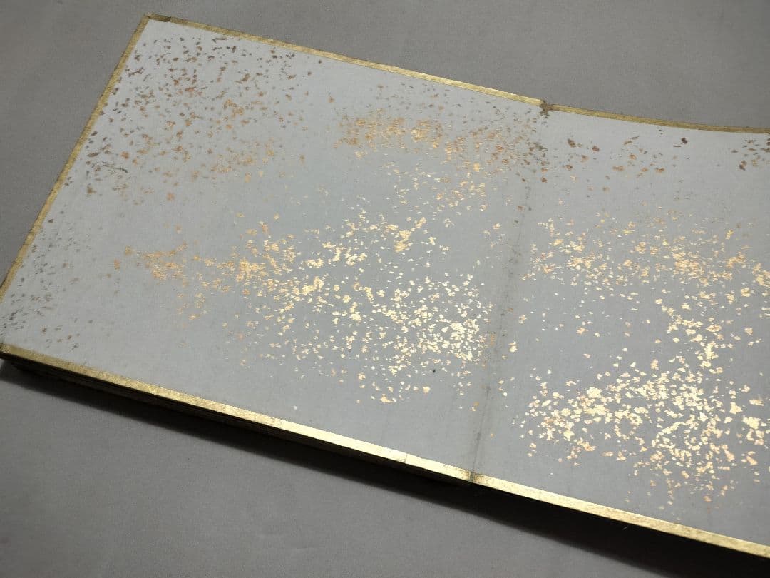 古画 大和絵 手書き 肉筆画帳 折帖