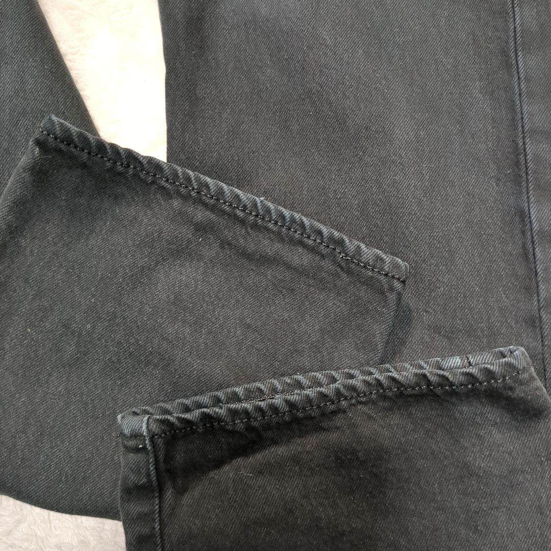✨後染めブラック！w33✨ EURO LEVI'S 501 ユーロリーバイス