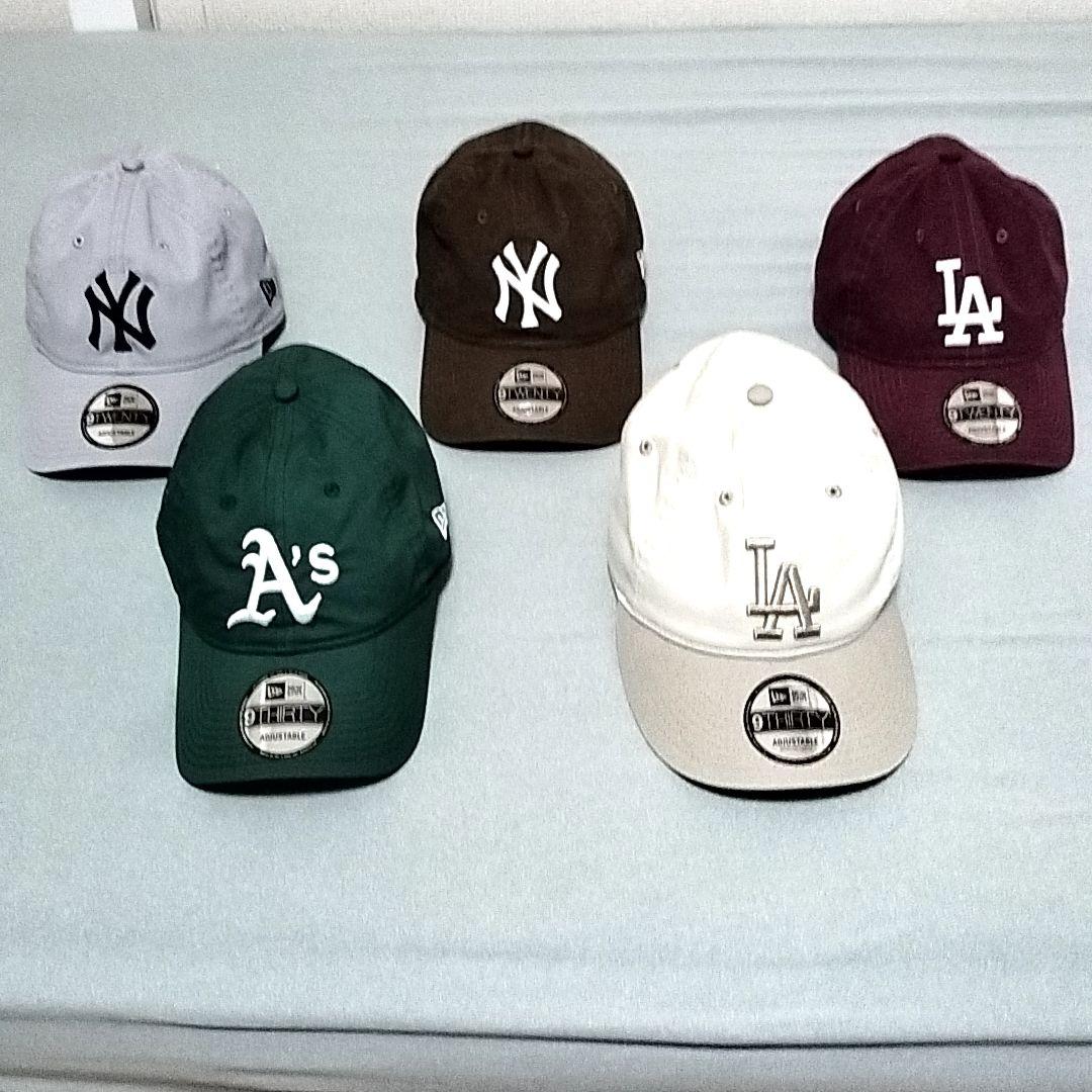 NEW ERA キャップ5個 9TWENTY 9THIRTY【試着のみ】