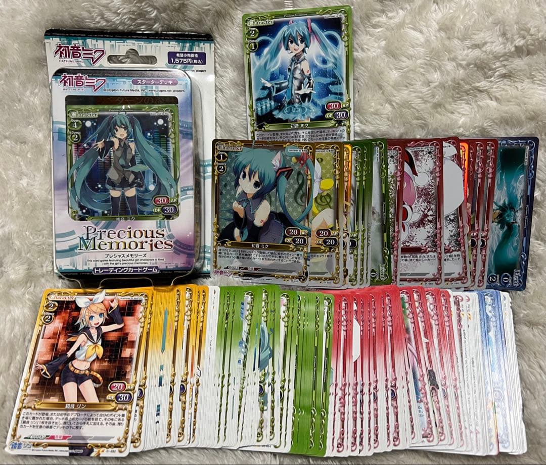 プレシャスメモリーズ 初音ミク スターター ブースター１ＢＯＸ分 PRカブリあり