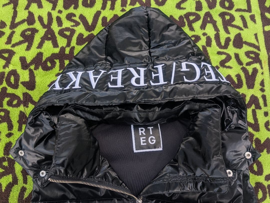 悪*郎様 アダムスジャグラー XL ブラック ダウン 希少 サイズ 入手困難 S