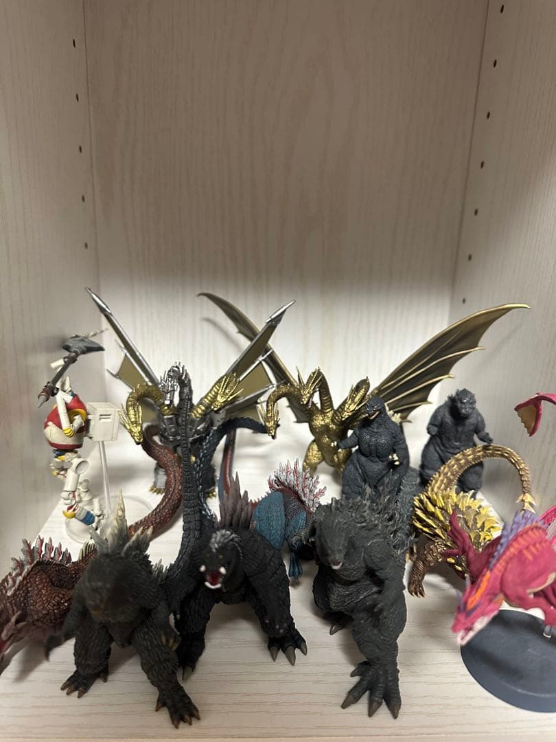 激造シリーズ 歴代ゴジラ怪獣編　キングギドラ　メカキングギドラ　セットフィギュア