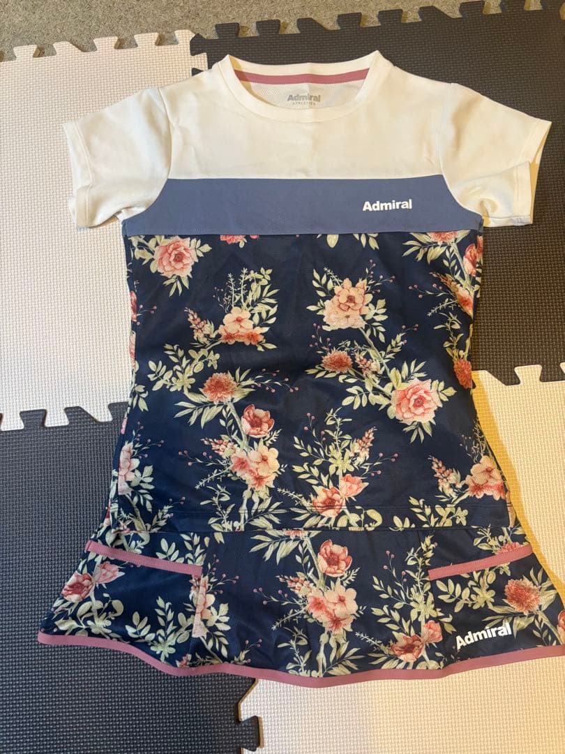 週末値下げラスト！Admiral テニスウェア上下セット