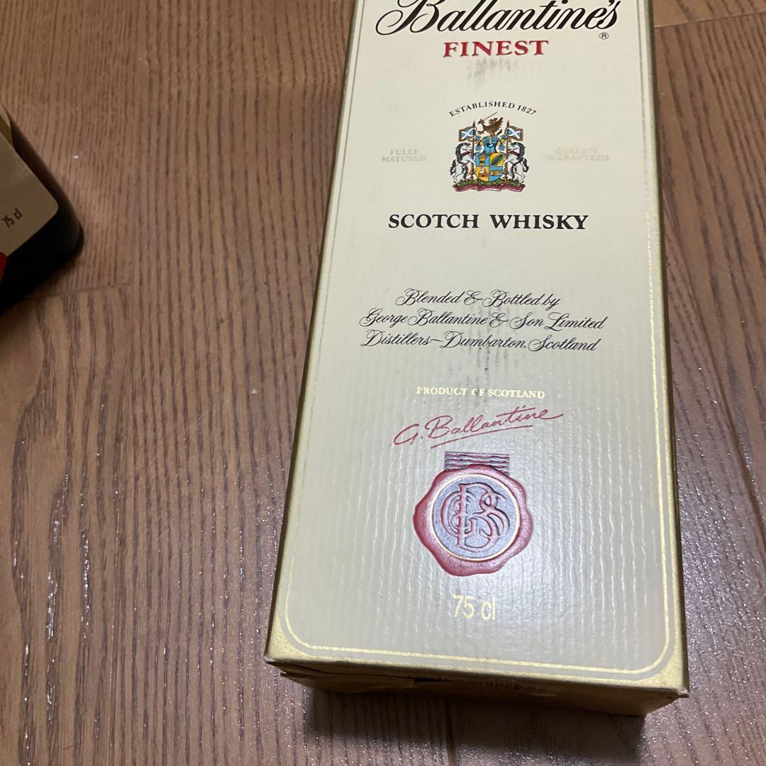 バランタインファイネスト赤紋章 750ml43%未開栓古酒スコッチレッドレーベル