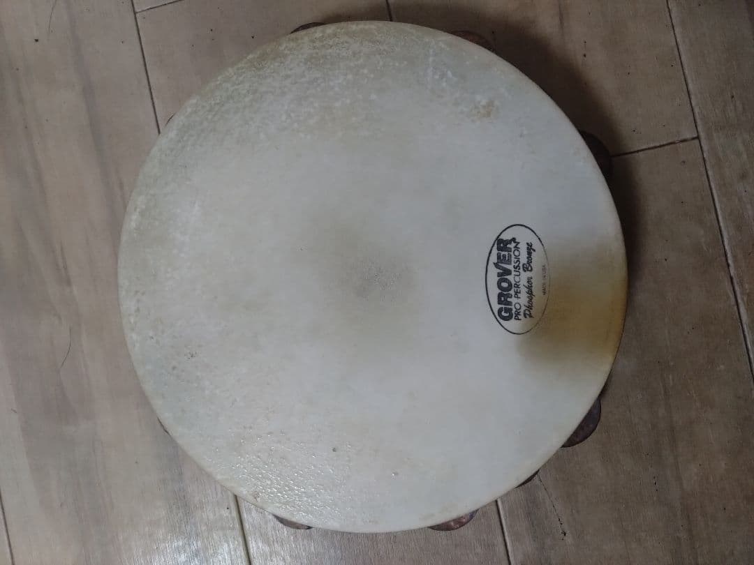 GROVER タンバリン 木製フレーム