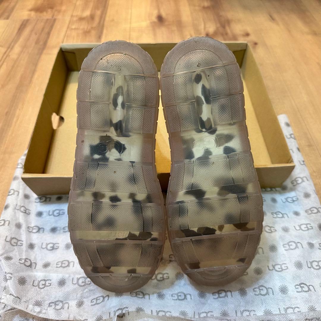 UGG ドリズリータ クリア レインブーツ サイズ7