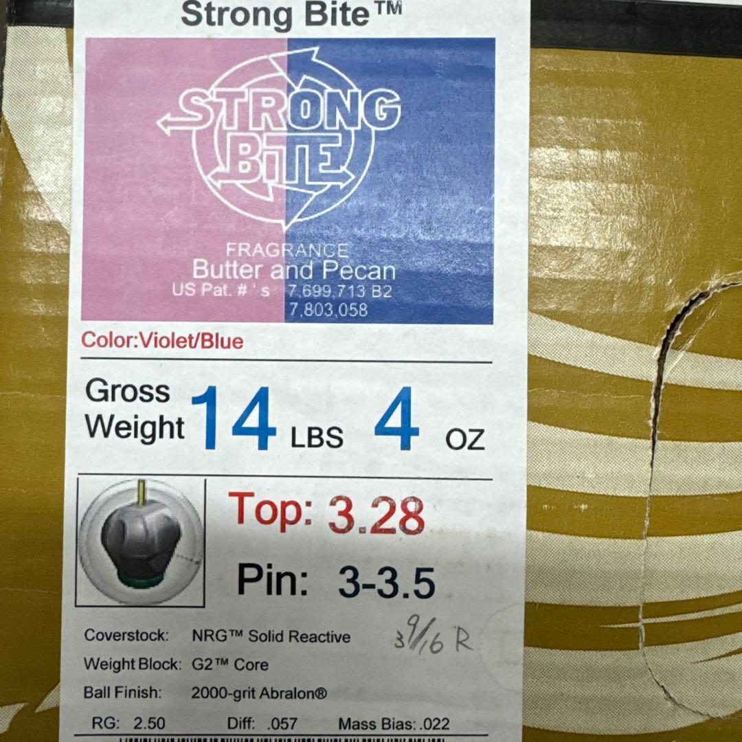STRONG BITE 14ポンド 中古 箱有 ストロングバイト ストーム