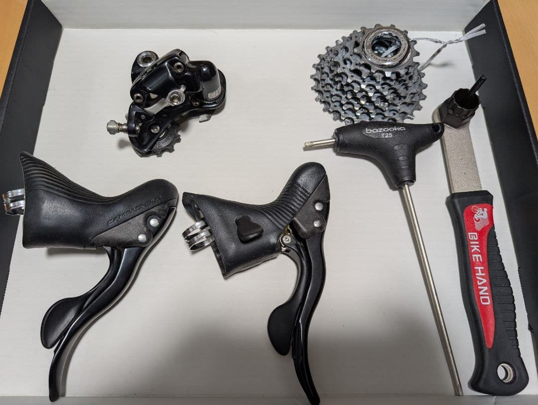 カンパニョーロ ベローチェ シフター RD スプロケット（オマケ工具）