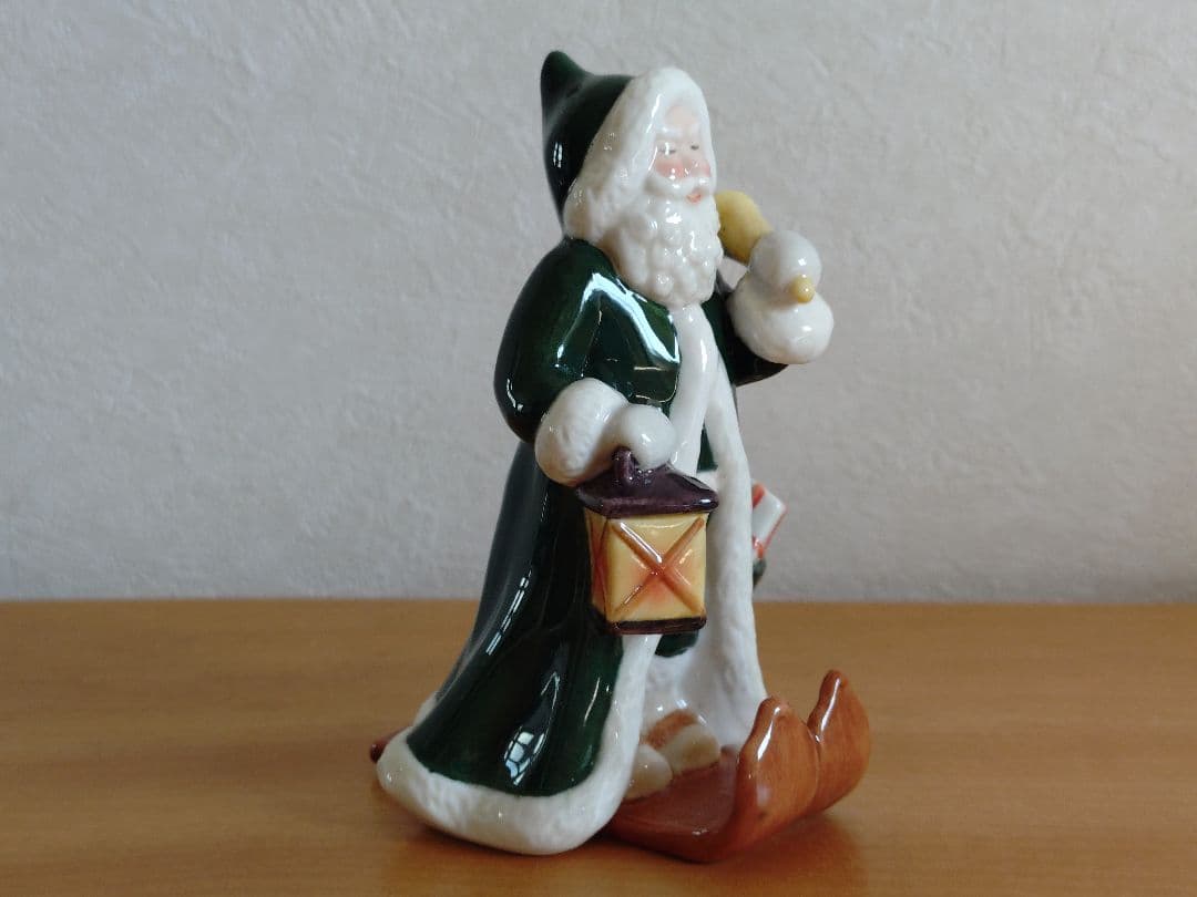 【マミー】【希少/限定品】ロイヤルコペンハーゲン グリーンサンタ