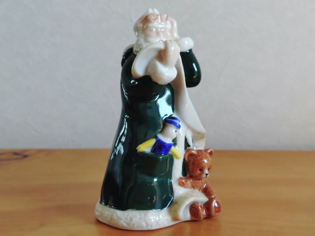 【マミー】【希少/限定品】ロイヤルコペンハーゲン グリーンサンタ