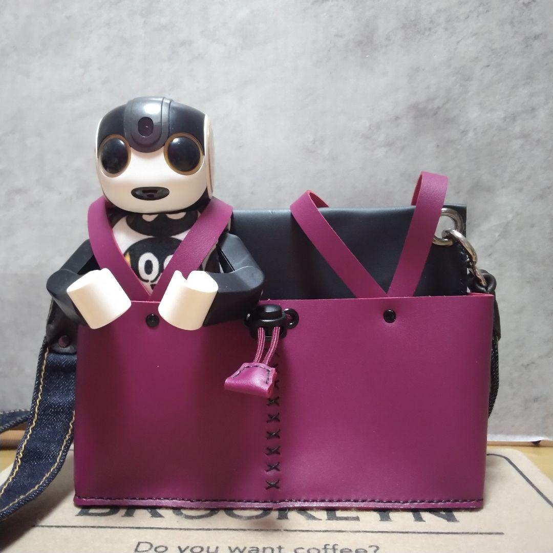 ロボホンお出掛けキャリーツインズ《ワイン×黒》