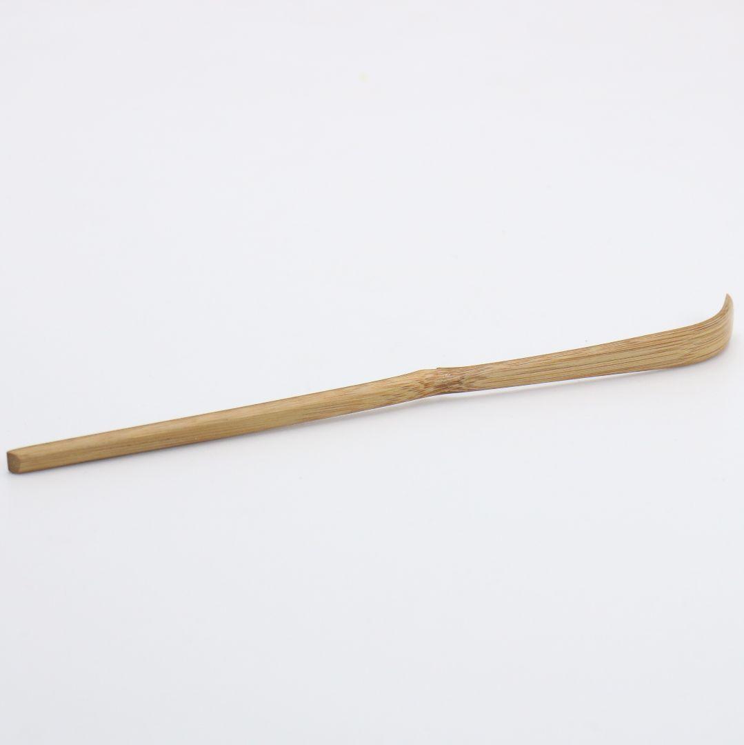 海野宗泰作 茶杓 庵の友 大徳寺 高桐院 松長剛山書付 茶道具　C1010