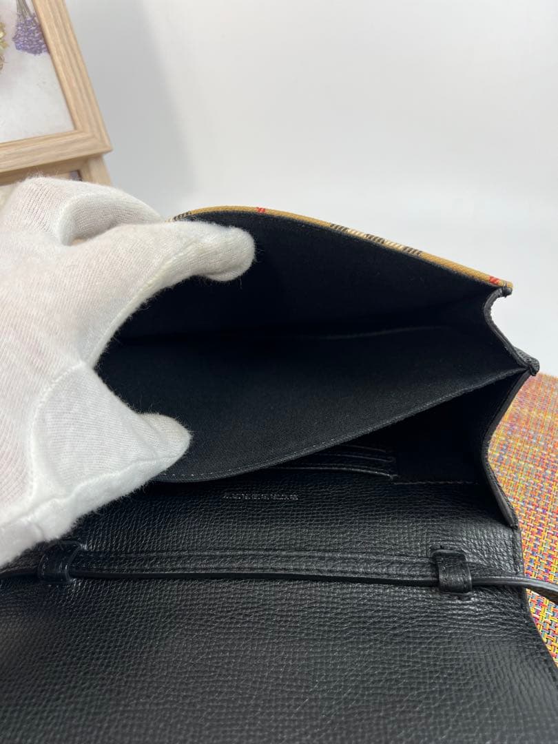 ✨美品✨ バーバリー マッケン　ヘイマーケットチェック ショルダーバッグ