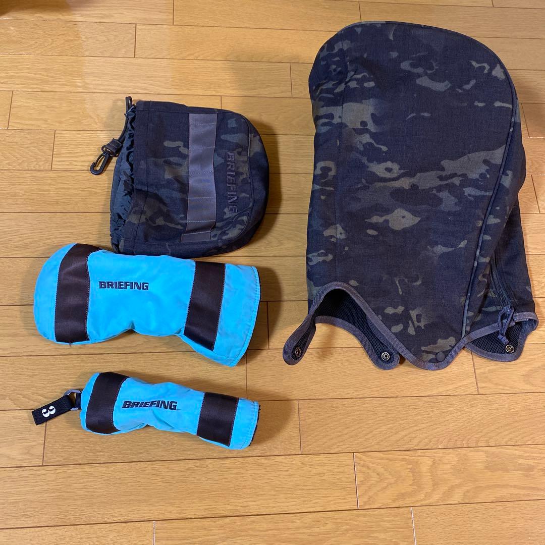 BRIEFING キャディバッグ CR-4 MULTICAM BLACK