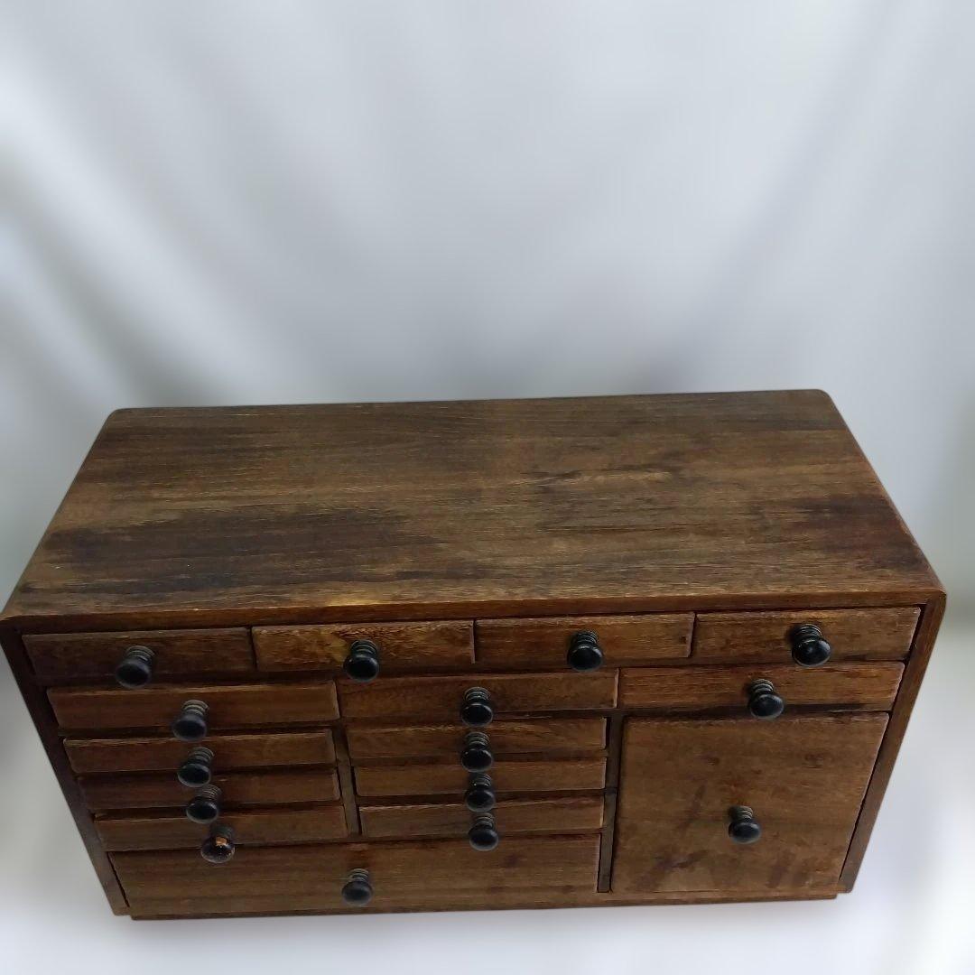 【ビンテージ】アンティーク家具 引き出し 小道具