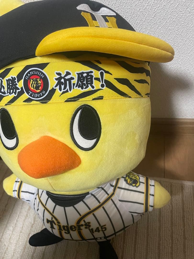 非売品激レア 阪神タイガース コラボマスコット ぬいぐるみ 約40cm