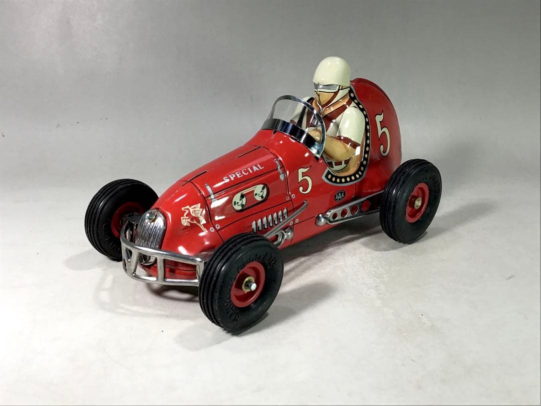 トミー 復刻版 1999年 チャンピオンミゼットレーサー5 ブリキ 自動車 玩具