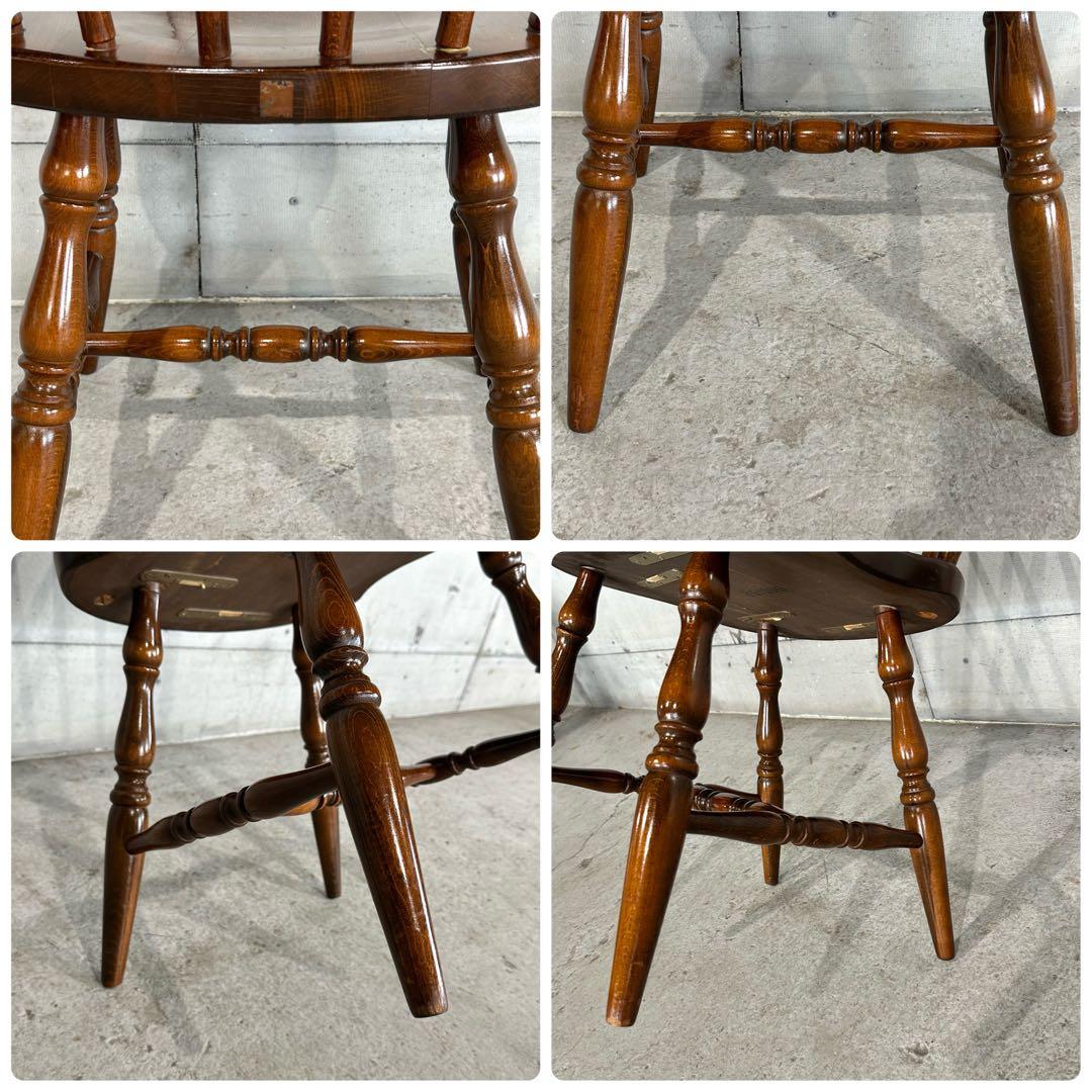 ✿昭和レトロ✿60s〜70s 飛騨産業 キツツキマーク ダイニングチェア