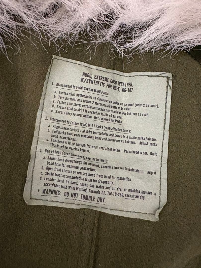 taaaake80s M65 フィッシュテールパーカー フルセット XS