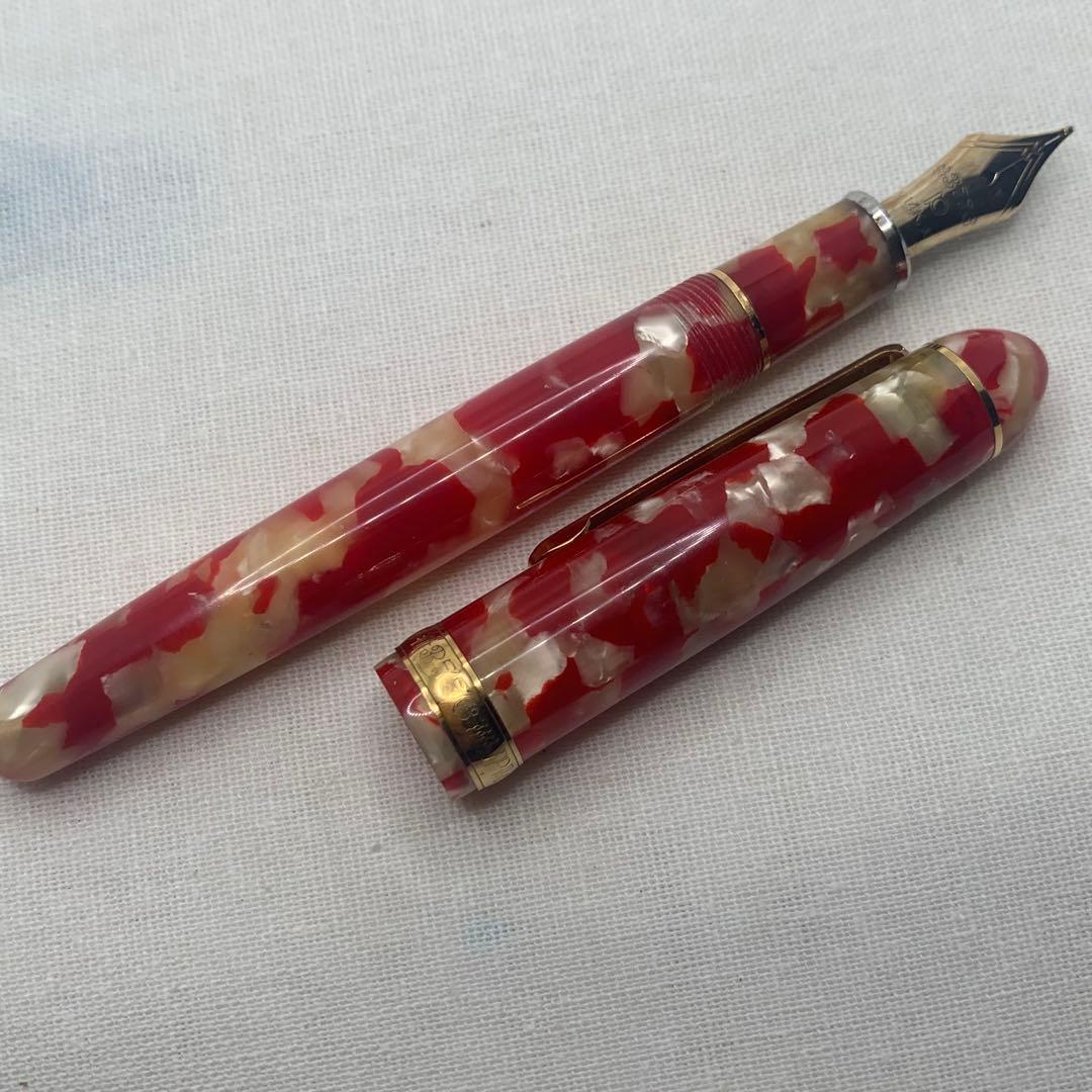 【特価】プラチナ　#3776 センチュリー　キンギョ 14K B