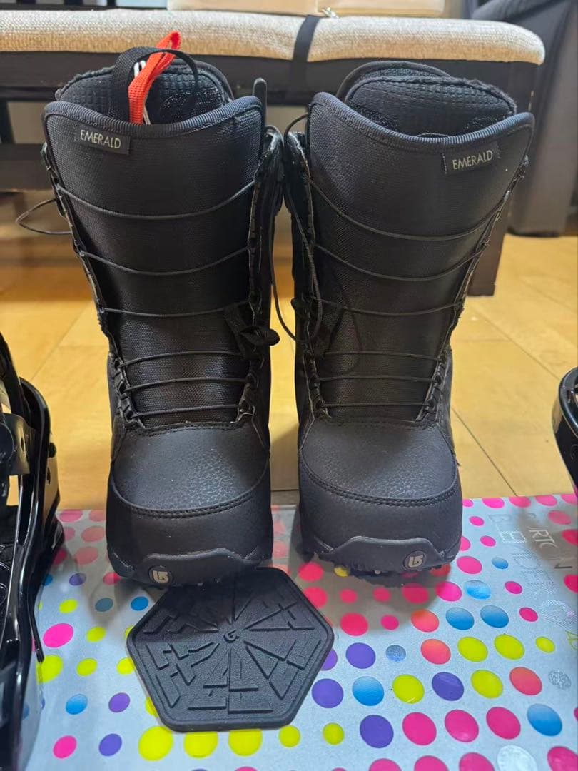 BURTON 145 レディース　スノーボード３点セット ブーツ23センチ