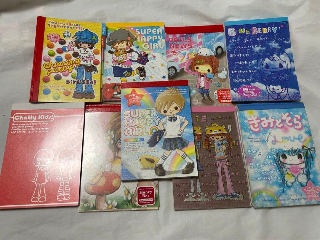 平成　レトロ　ファンシー　女の子　ハムスター　メモ帳　大量　おまとめ売り