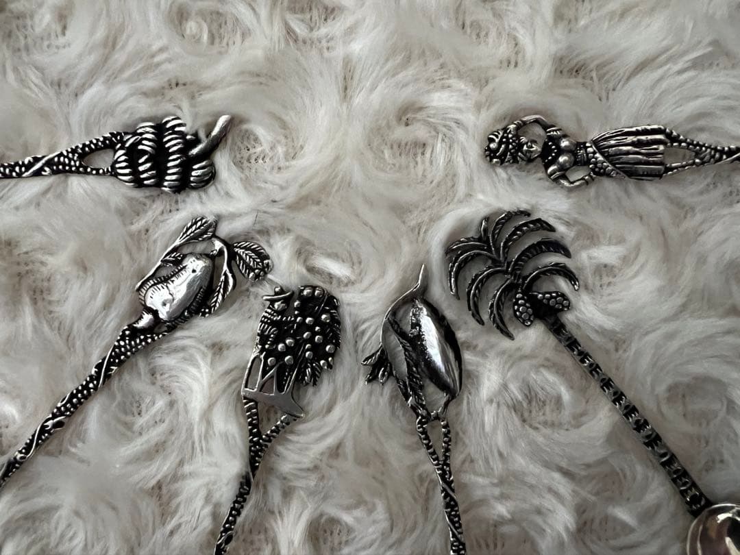 スターリングシルバー　スプーンセット〈６本セット〉純銀