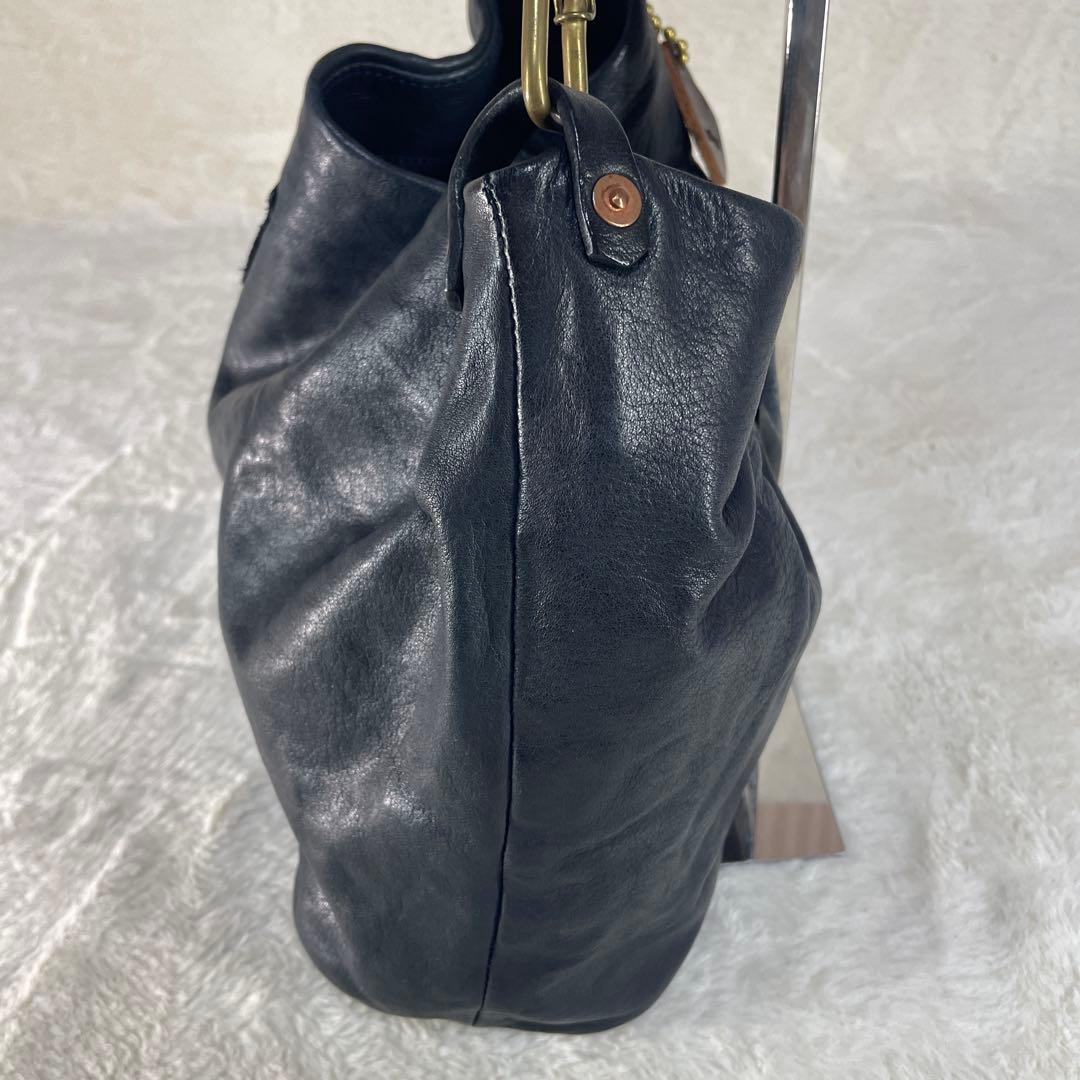 【美品】 MARVELETS マーベレッツ レザー ハンドバッグ ブラック