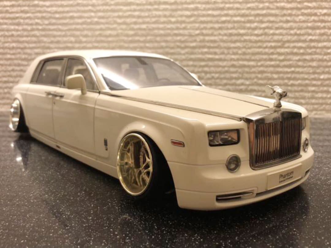1/18 京商　ロールスロイスファントム　超深リムカスタム